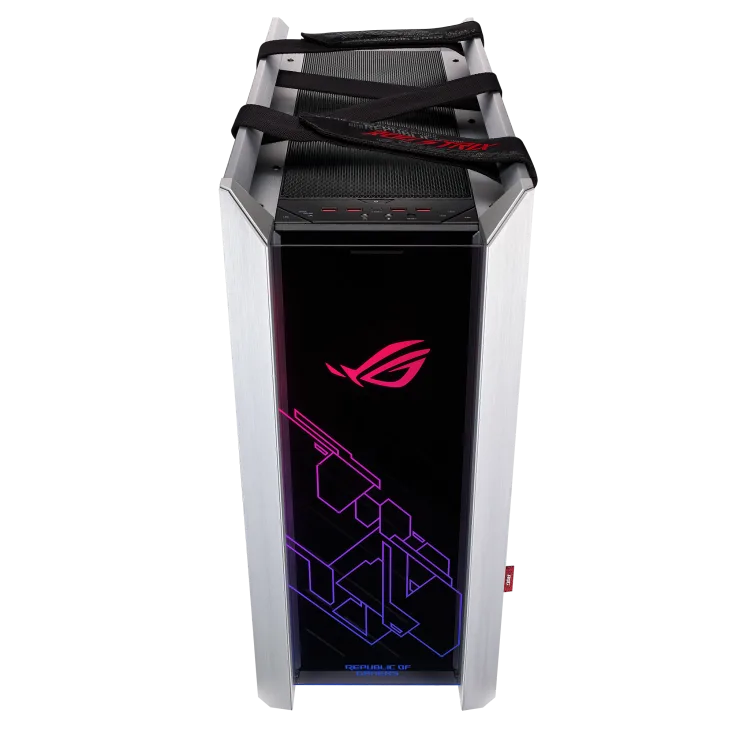 Gabinete Gamer Asus Gx601 Rog Strix Helios Rgb White V Temp