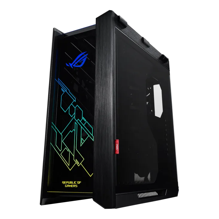 Gabinete Gamer Asus Gx601 Rog Strix Helios Rgb Black V Temp