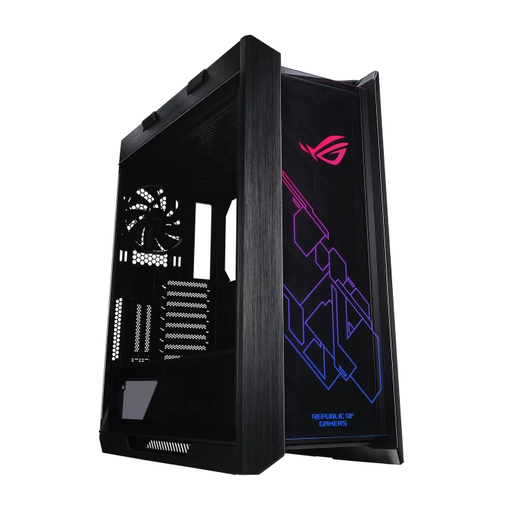 Gabinete Gamer Asus Gx601 Rog Strix Helios Rgb Black V Temp