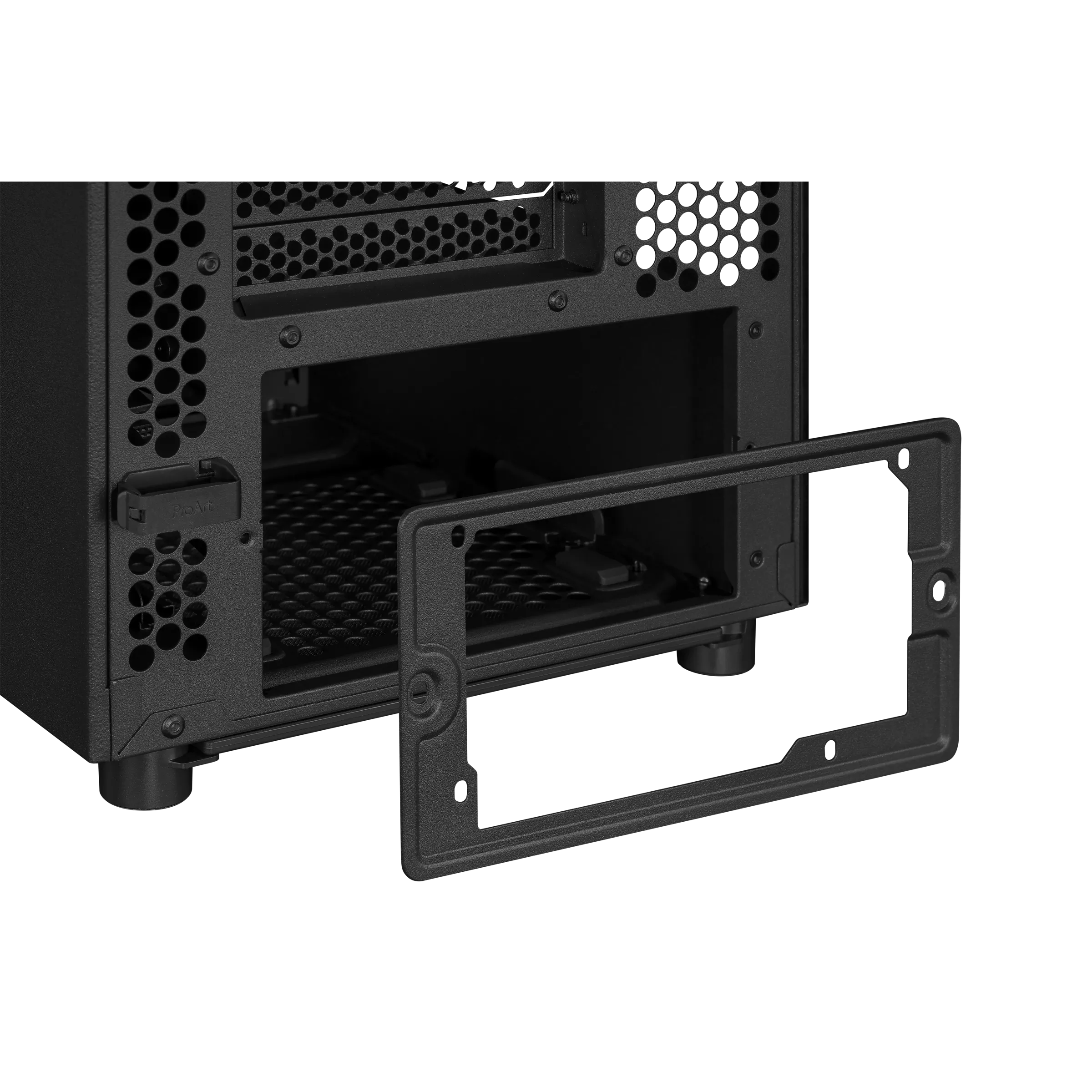 Gabinete Asus Pa401 Proart Wood Edition Metal Black