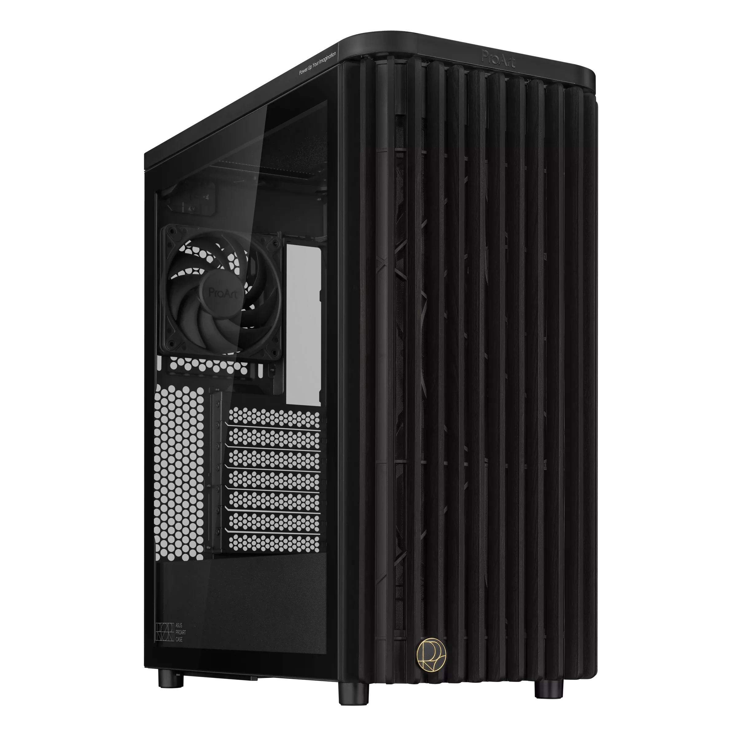 Gabinete Asus Pa401 Proart Wood E Black V Templado