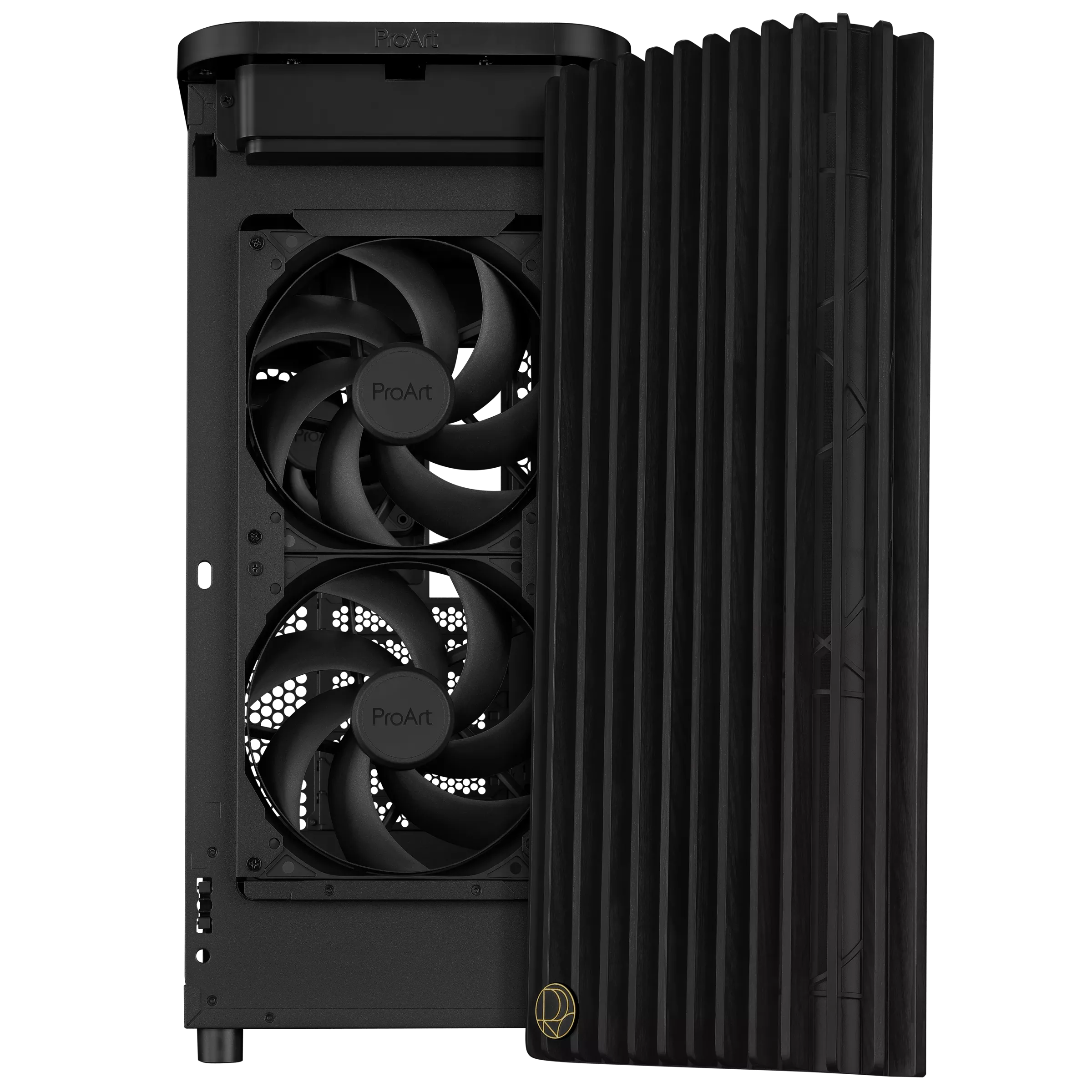 Gabinete Asus Pa401 Proart Wood Edition Metal Black