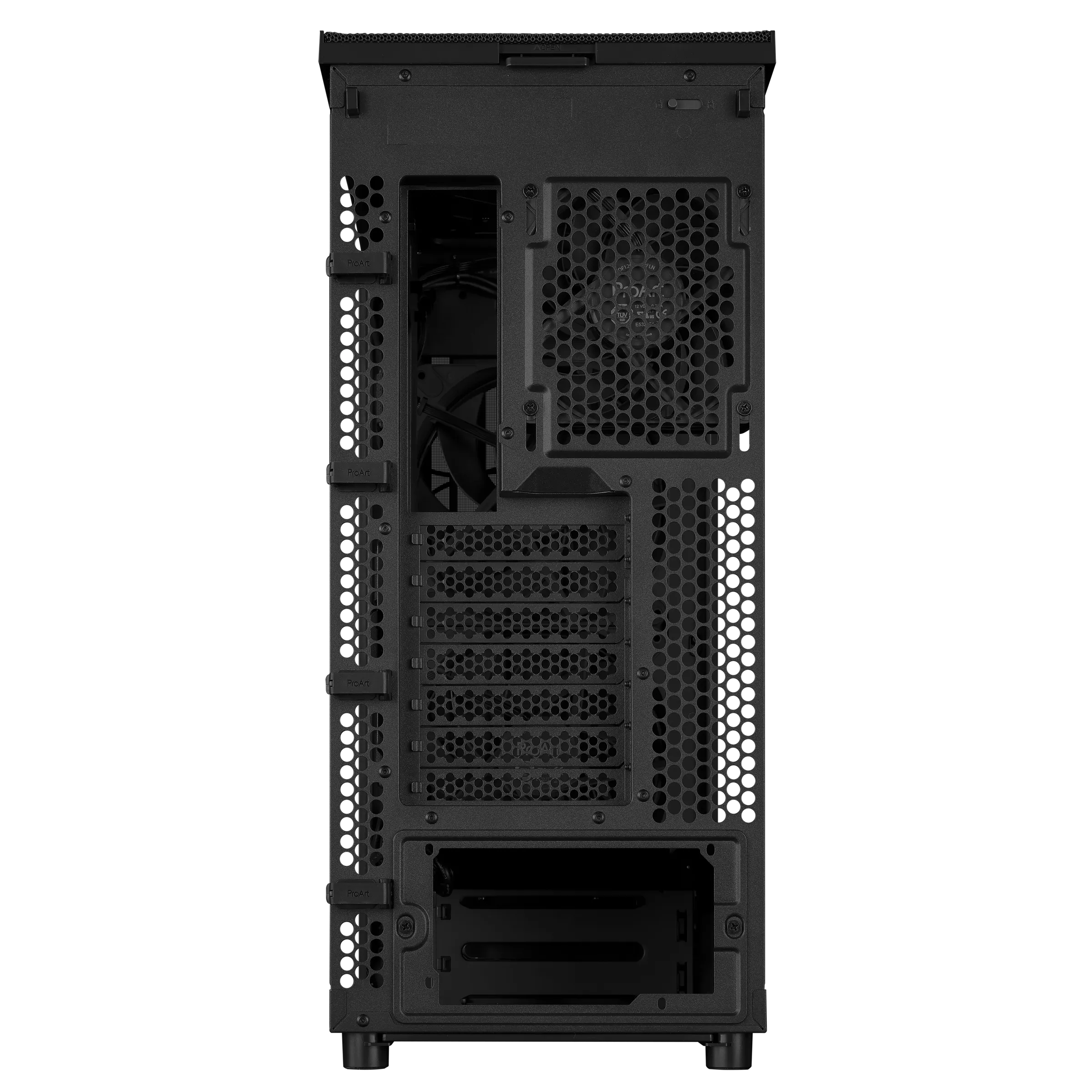 Gabinete Asus Pa401 Proart Wood Edition Metal Black