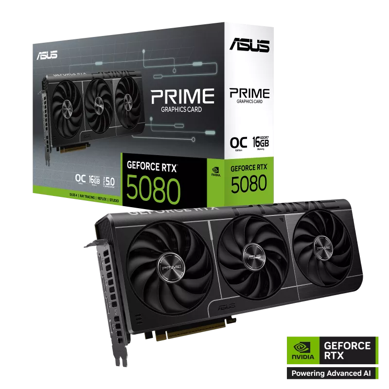 PLACA DE VIDEO ASUS RTX 5080 PRIME 16GB OC