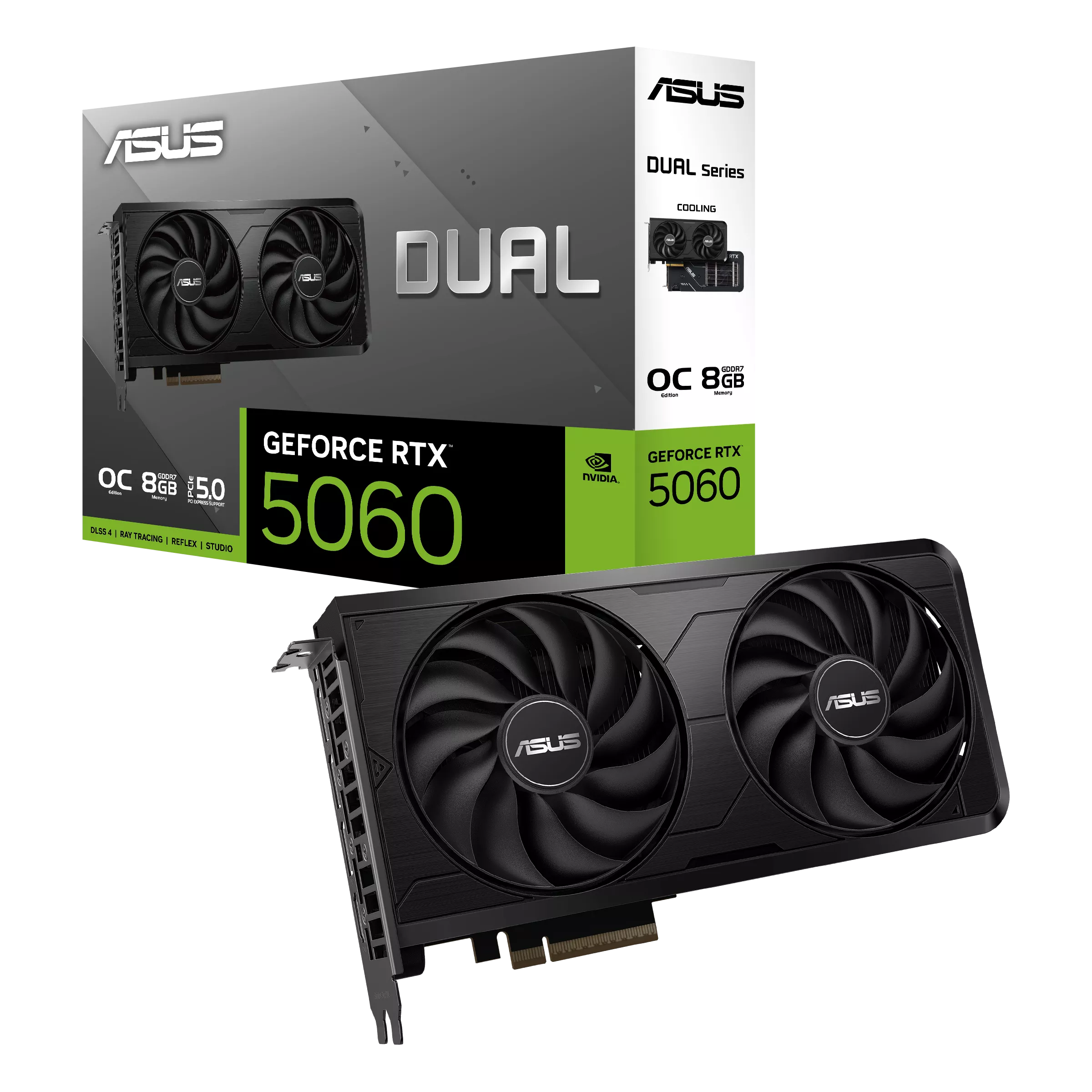 PLACA DE VIDEO ASUS RTX 5060 DUAL EVO 8GB OC