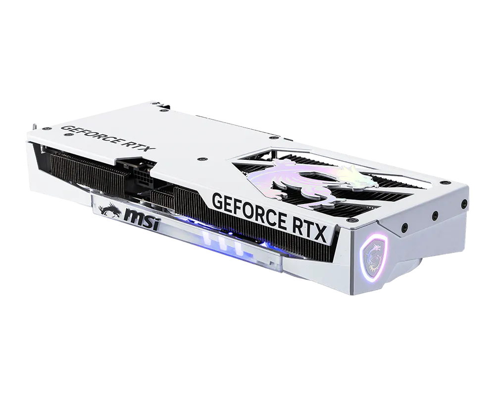 PLACA DE VIDEO MSI RTX 5060 TI GAMING TRIO WHITE 8GB OC