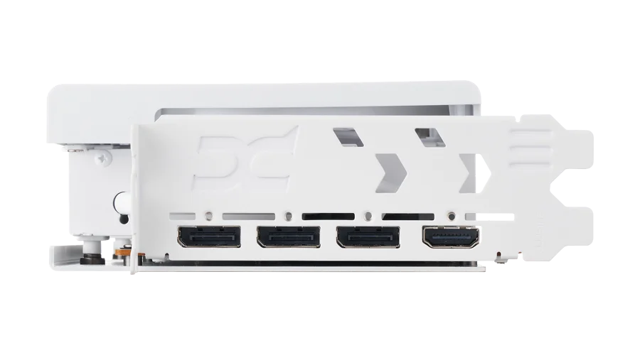 Placa Powercolor Hellhound Spectral White  Amd Radeon  Rx 9070 Xt 16gb Gddr6