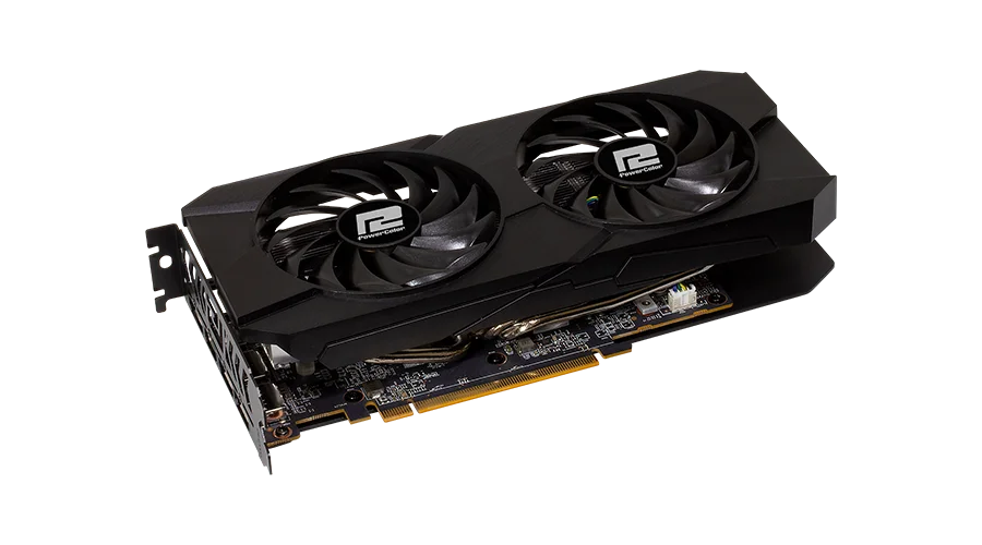 Placa De Video Powercolor Fighter  Amd Radeo Rx 7600 8gb Gddr6