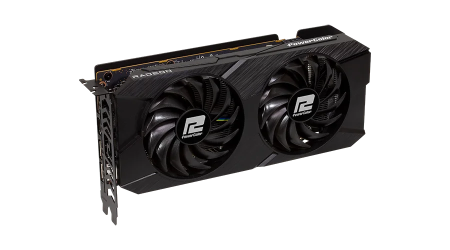 Placa De Video Powercolor Fighter  Amd Radeo Rx 7600 8gb Gddr6