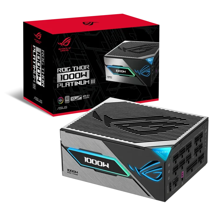 Fuente Asus Rog Thor 1000w Platinum Iii Gaming