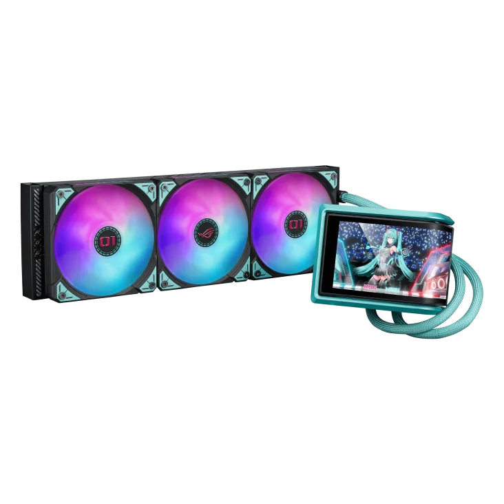 Water Cooler Asus Rog Ryuo Iv 360 Argb Miku