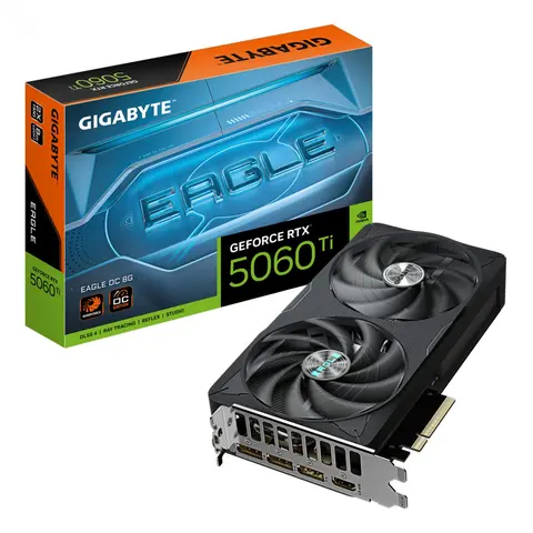 Placa De Video Gigabyte Rtx 5060ti Eagle Oc 8gb
