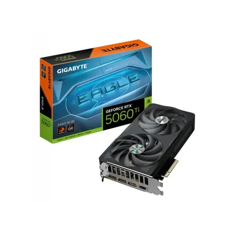 PLACA DE VIDEO GIGABYTE RTX 5060TI EAGLE 8GB OC 