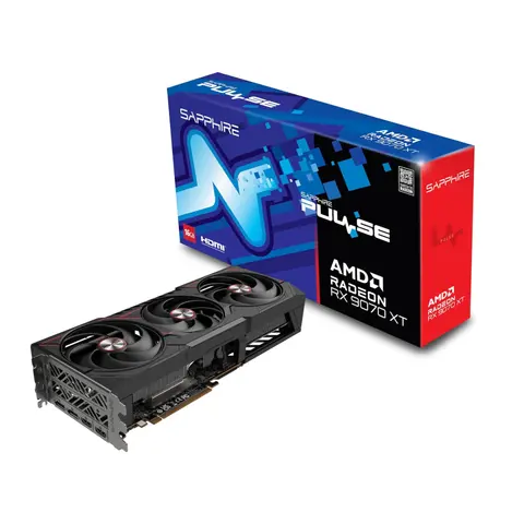 Placa De Video Sapphire Pulse Rx 9070 Xt 16gb