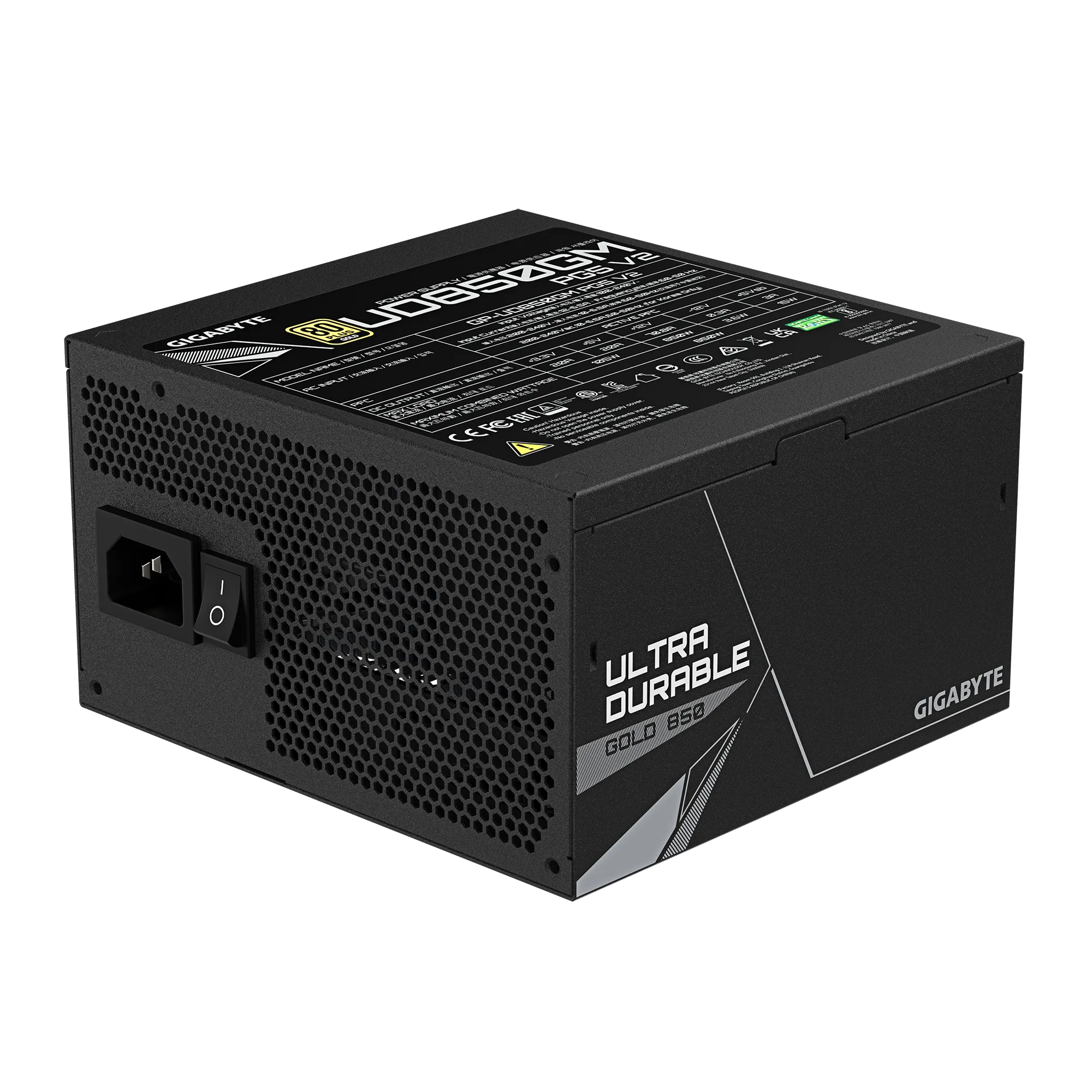 Fuente Gigabyte Ud850gm Pg5 V2 80 Plus Gold Modula
