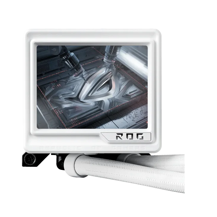 WATER COOLER ASUS ROG RYUJIN III 360 ARGB EXTREME WHITE — foto 3