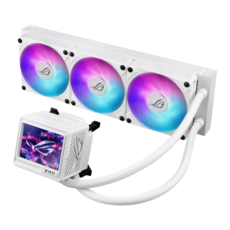 WATER COOLER ASUS ROG RYUJIN III 360 ARGB EXTREME WHITE — foto 5