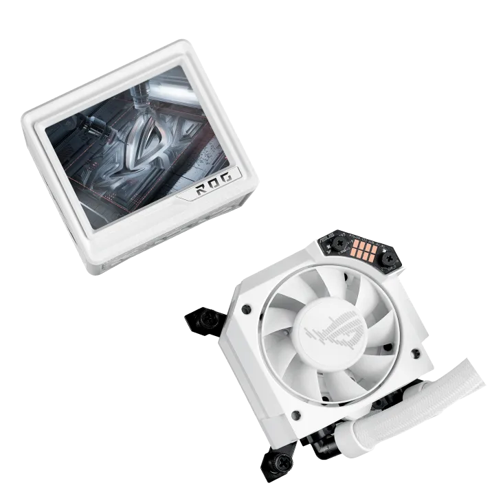 WATER COOLER ASUS ROG RYUJIN III 360 ARGB EXTREME WHITE — foto 7