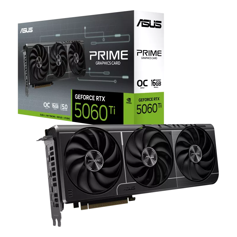 Placa De Video Asus Prime Rtx 5060ti O 16gb