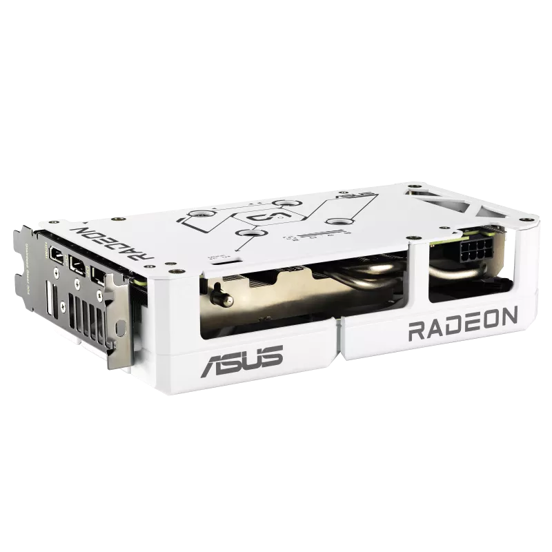 Placa De Video Asus Dual Rx9060xt 16gb White