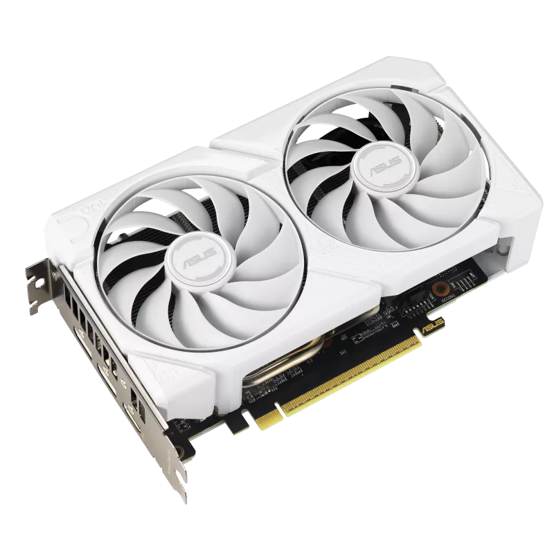 Placa De Video Asus Dual Rx9060xt 16gb White