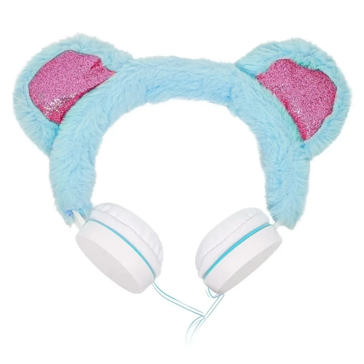 Auriculares Cable Vincha YJ-608 Peluche Orejitas