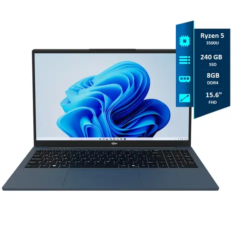 Notebook Gfast N-537R - Ryzen 5 3500U - 8GB - 240GB SSD - 15.6