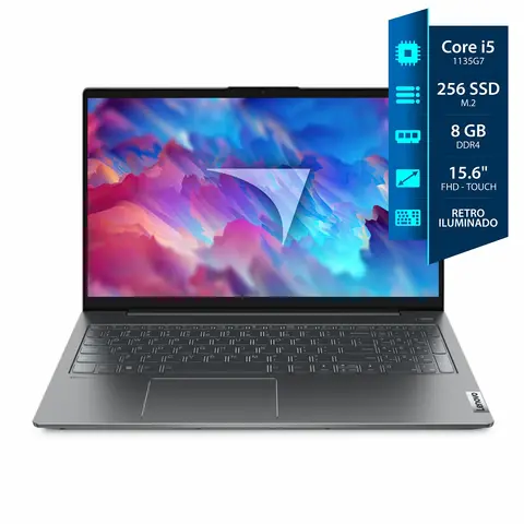Notebook Lenovo IdeaPad 5 I5 1135G7 8GB 256SSD 15.6