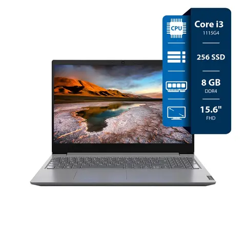 Notebook Lenovo V15 I3 1115G4 - 8GB - 256GB - 15,6