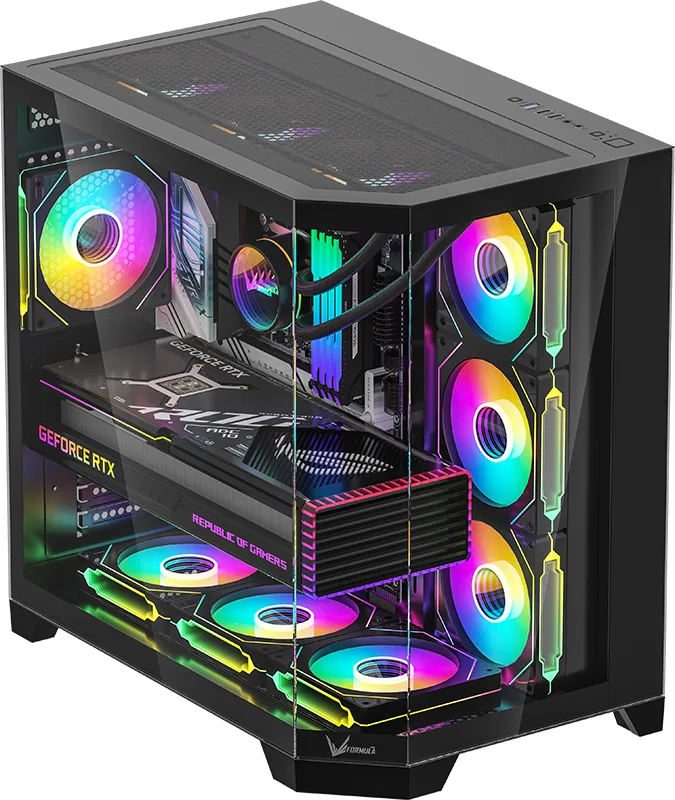 PC HUNTER GAMING RYZEN 7 9800X3D | 32GB RAM | 1TB M.2 | RTX 3070 | WIN 11 PRO