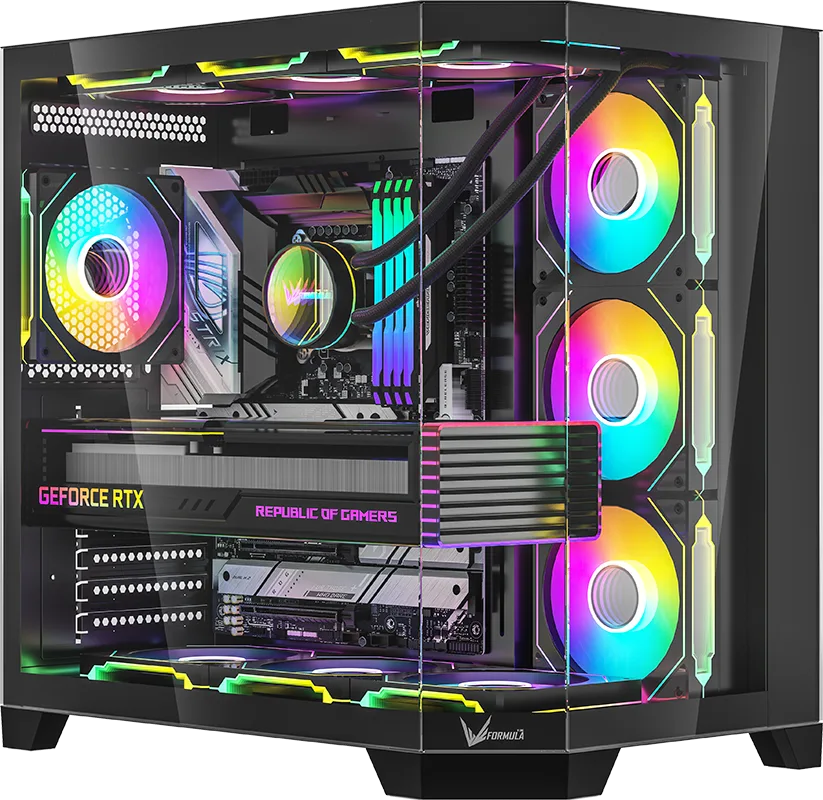 PC HUNTER GAMING RYZEN 7 9800X3D | 32GB RAM | 1TB M.2 | RTX 3070 | WIN 11 PRO