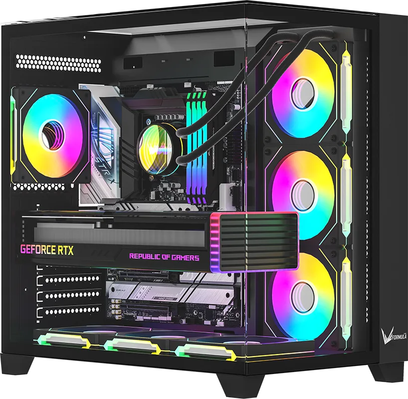 PC HUNTER GAMING RYZEN 7 9800X3D | 32GB RAM | 1TB M.2 | RTX 3080 | WIN 11 PRO