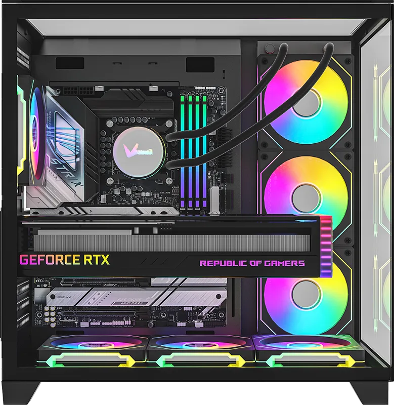 PC HUNTER GAMING RYZEN 7 9800X3D | 32GB RAM | 1TB M.2 | RTX 3090 | WIN 11 PRO