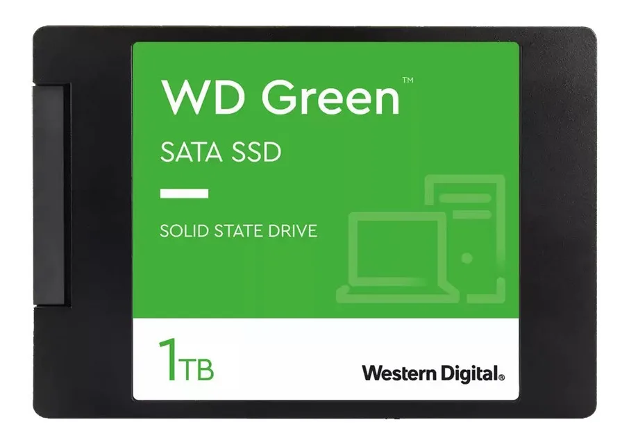 Disco Sólido Interno Western Digital Green Wds100t3g0a 3 ssd 1tb SATA