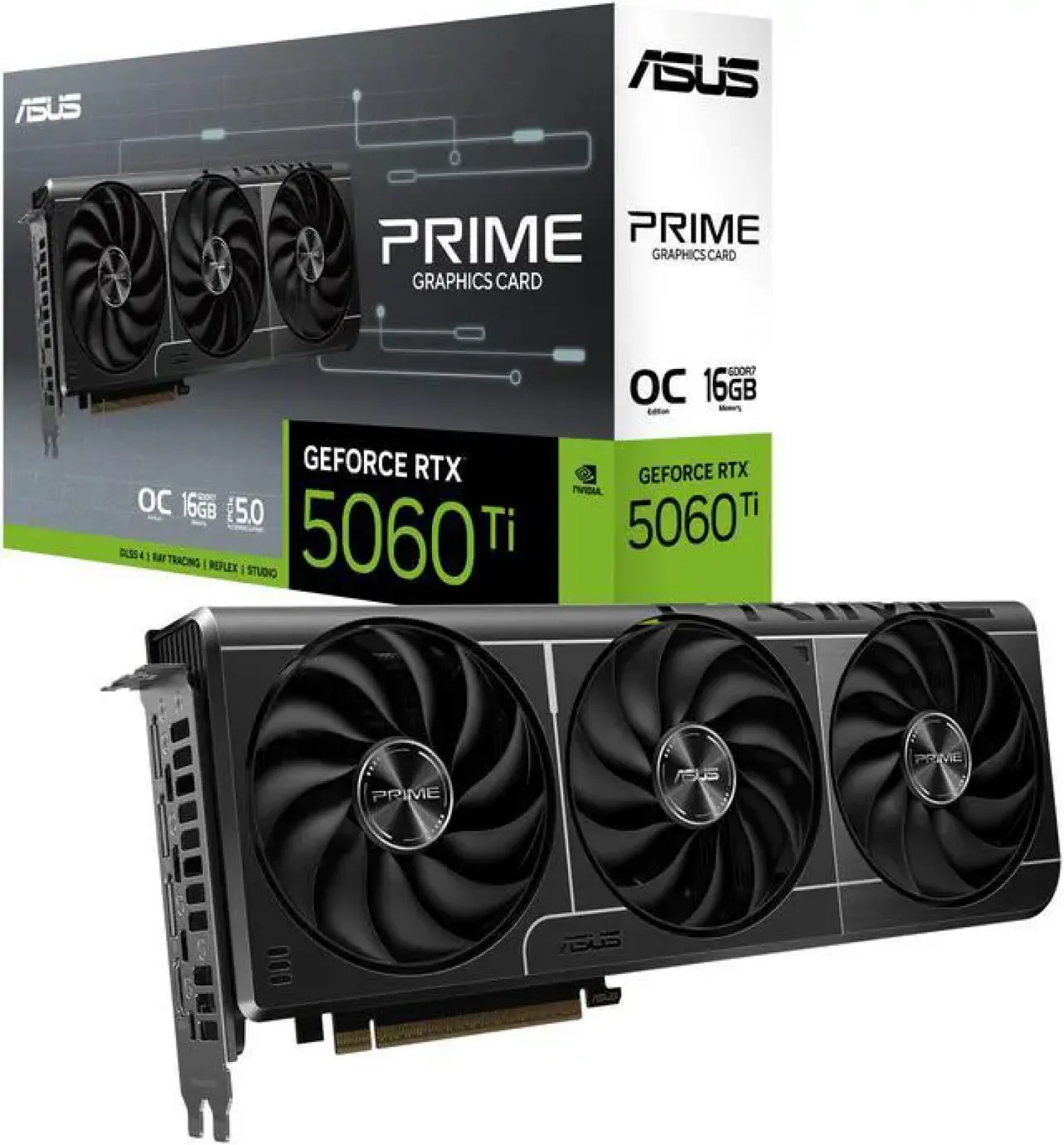 Placa de Video Asus Prime RTX 5060Ti 16GB OC