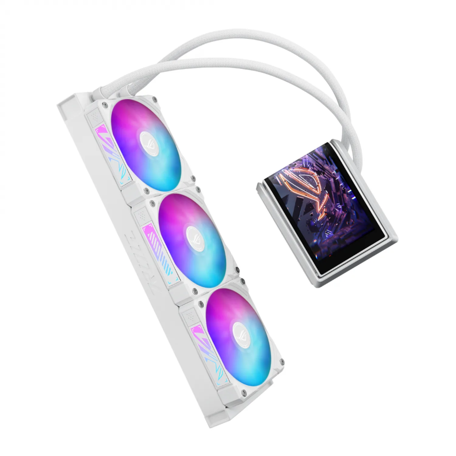 Water Cooler Asus Amoled Rog Ryuo IV 360 ARGB White