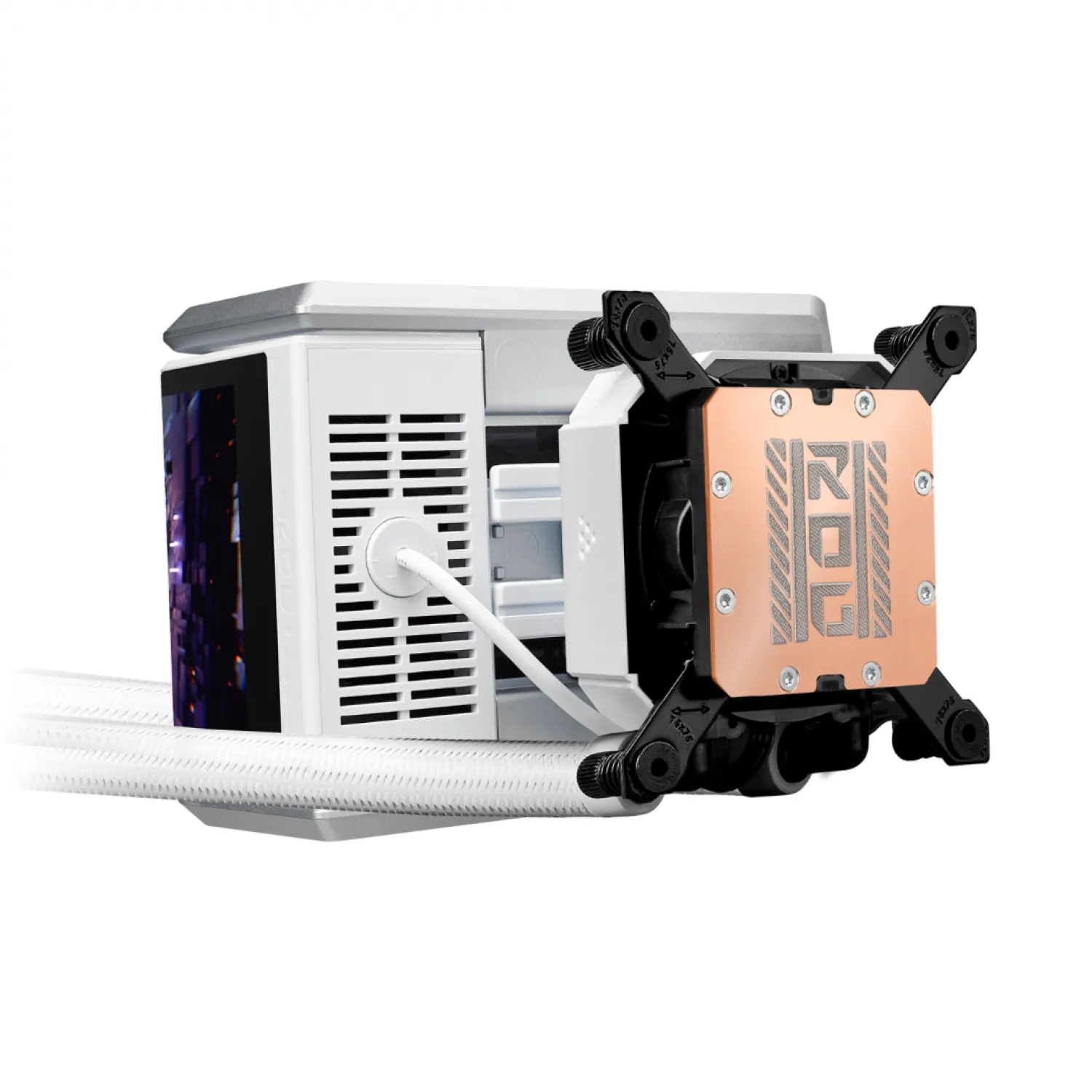 Water Cooler Asus Amoled Rog Ryuo IV 360 ARGB White