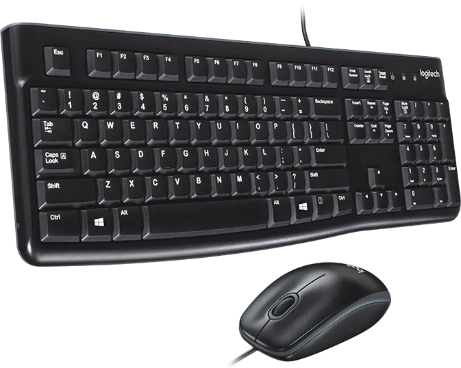 Combo Logitech Teclado y Mouse USB MK120