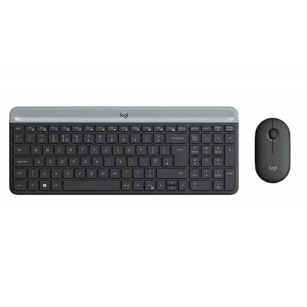 Combo Logitech Teclado Y Mouse Mk470 Black Wireless