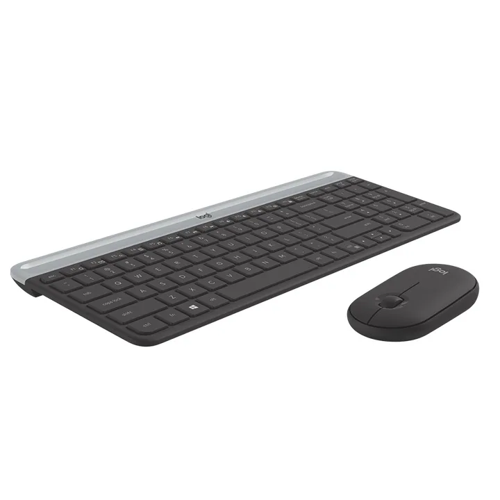 Combo Logitech Teclado Y Mouse Mk470 Black Wireless