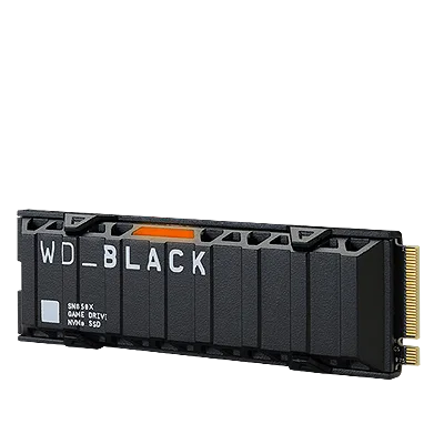 Disco SSD M2 WD Black 1Tb SN850X Heatsink 7300MB/S NVME WDS100T2X0E