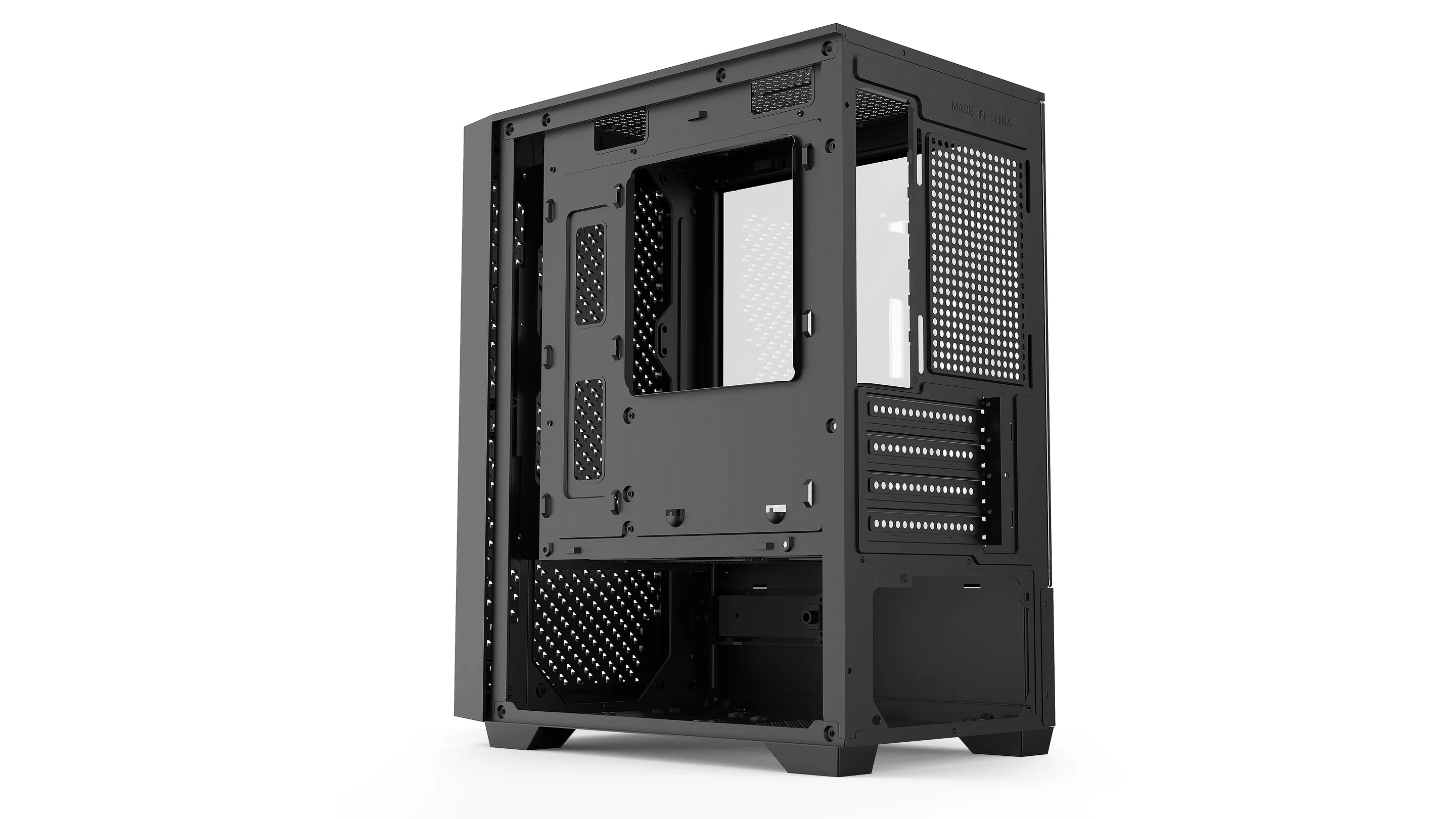 Gabinete Gamer Sentey T10 X4 FAN ARGB BLACK