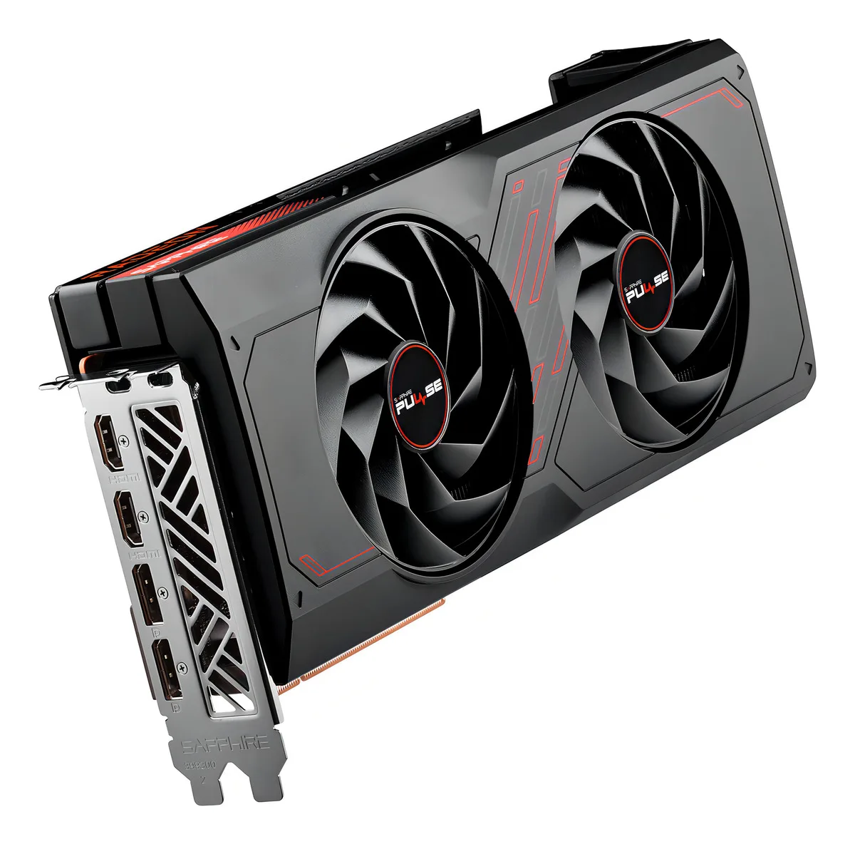 Placa De Video Sapphire Pulse Radeon Rx 7700 Xt 12gb Gddr6