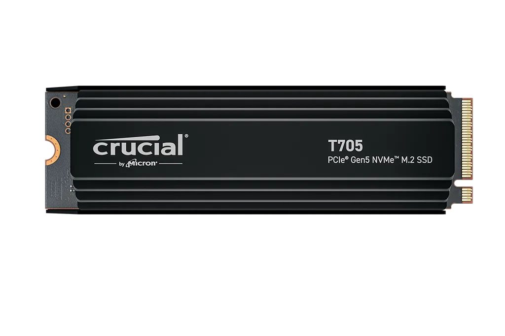Disco Solido SSD NVMe 2TB Crucial T705 14500MB/s