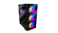 GABINETE GAMER SENTEY T10 X4 FAN ARGB BLACK
