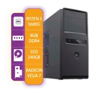 Pc Armada Gamer AMD Ryzen 5 5600GT | 8GB RAM | 240GB SSD