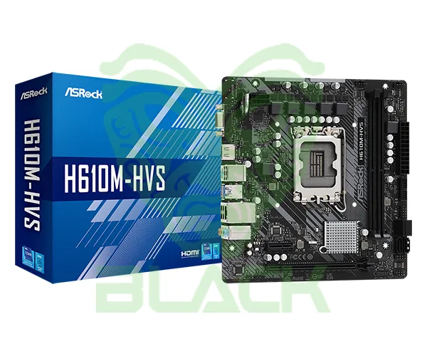 Motherboard Asrock H610M-HVS Intel® Socket 1700 12/13/14ma. Gen.