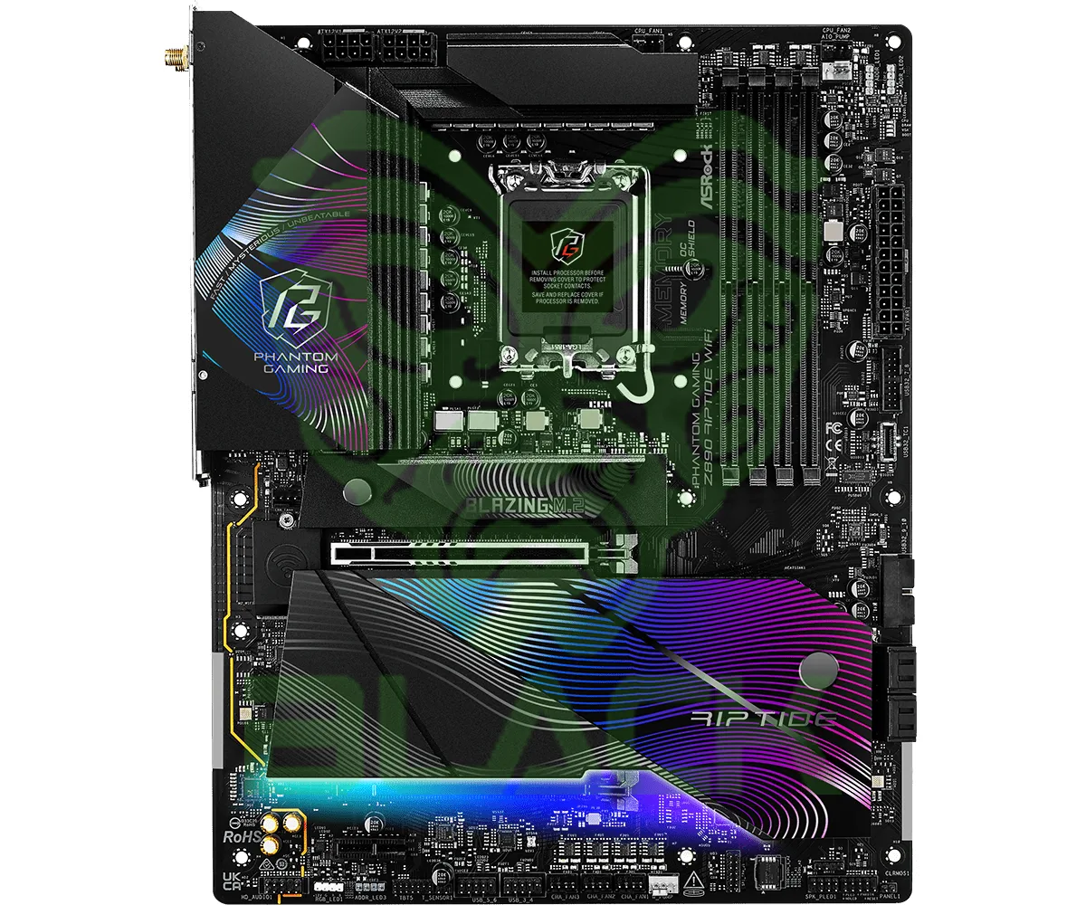 Motherboard Asrock Z890 Riptide Wi-fi Intel® Socket 1851 12/13/14va. Gen. DDR5