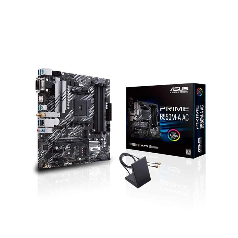 Mother ASUS Prime B550M-A Ac AM4 WIFI