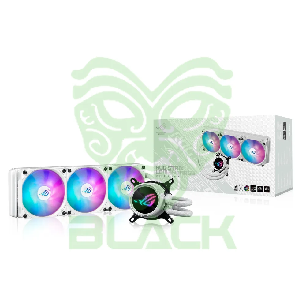 WATERCOOLER ASUS LIQUID ROG STRIX LC III 360 WHITE